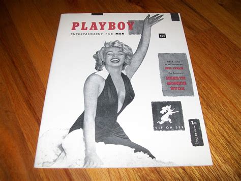 1st playboy|'Playboy' reprints inaugural 1953 issue .